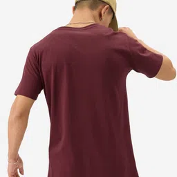 The Souled Store Brown Garfield Printed Round Neck Cotton T-shirt image 4