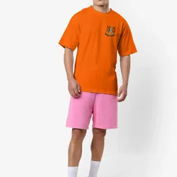 STATUS MANTRA Graphic Printed Oversized Pure Cotton T-shirt image 3