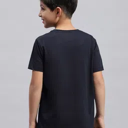 Monte Carlo Boys Pack Of 2 Typography Printed Pure Cotton T-shirts image 4