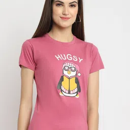 Fabflee Pack Of 3 Typography Printed Cotton T-shirt image 2