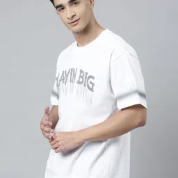 Xtep Men Basketball Typography Printed T-shirt image 4