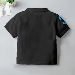 CODEZ Boys 2 Polo Collar Applique T-shirt image 4