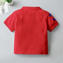 CODEZ Boys 2 Polo Collar Applique T-shirt image 4