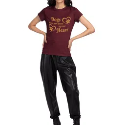 Trends Tower Typography Printed Round Neck T-shirt image 3