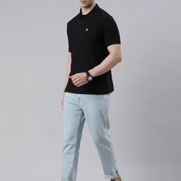 DIXCY SCOTT Polo Collar Cotton T-shirt image 3