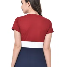 GLITO Colourblocked Relaxed Fit Cotton T-shirt image 5