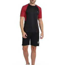 FTX Men Colourblocked T-shirt image 4
