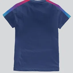 BAESD Boys Pack Of 2 Typography Printed Pure Cotton T-shirt image 5