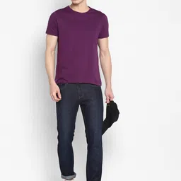 appulse Men Purple & Black Pack of 2 T-shirts image 5