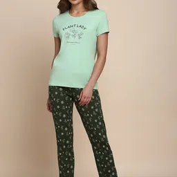 Van Heusen Printed Cotton Lounge T-shirt image 3