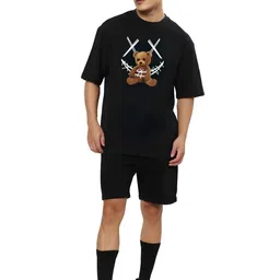 KAIDO Men Drop-Shoulder Sleeves T-shirt image 3