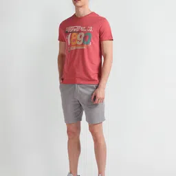 U.S. Polo Assn. Denim Co. Printed Round Neck Cotton Slim Fit T-shirt image 5