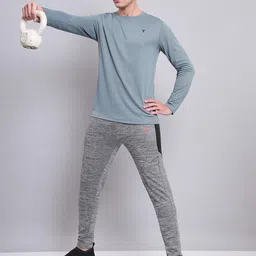 Technosport Men Anti Odour Training & Gym Slim Fit Full Sleeve T-shirt image 5