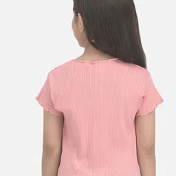 Crimsoune Club Typography Round Neck Lettuce Trim T-shirt image 5