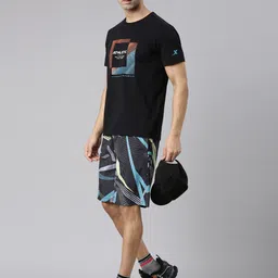 Xtep Graphic Printed Round Neck Regular Fit Sports T-shirt image 4