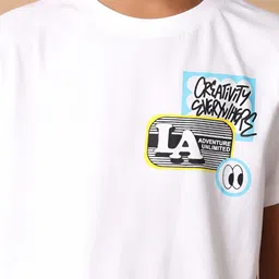 V-Mart Boys Typography Printed T-shirt image 3