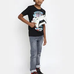 V-Mart Boys Graphic Printed Cotton T-shirt image 2