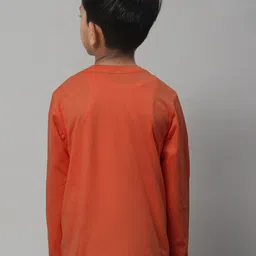 Friskers Boys Graphic Printed V-Neck T-shirt image 3