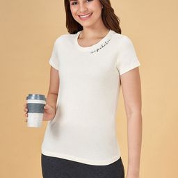 Dreamz by Pantaloons Round Neck Relaxed Fit Pure Cotton T-shirt-picture-44
