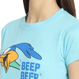 Fabflee Pack Of 2 Typography Printed Cotton T-shirt image 2