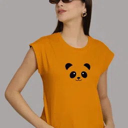 Friskers Graphic Printed Extended Sleeves Pure Cotton Regular T-shirt image 3