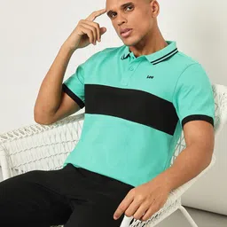 Lee Striped Polo Collar Slim Fit T-shirt-picture-30