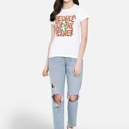 Fabflee Pack Of 3 Graphic Printed Cotton T-shirt image 2