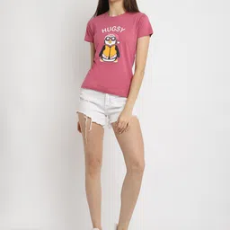 Fabflee Pack Of 3 Printed Cotton T-shirt image 3