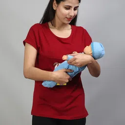 SillyBoom Graphic Printed Maternity T-shirt image 4