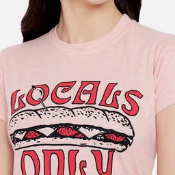 Fabflee Pack O f 3 Typography Printed Round Neck Short Sleeves Cotton T-Shirt image 4