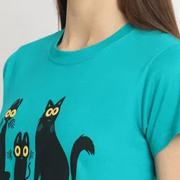 Fabflee Pack Of 3 Typography Printed Cotton T-Shirt image 3