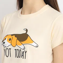 Fabflee Pack Of 3 Printed Cotton T-shirt image 4