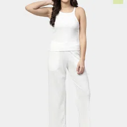 ETC Pack Of 2 Women Ribbed Spaghetti Tank Lounge T-shirts-picture-33