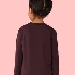 NUSYL Girls Pack of 2 Cotton T-shirts image 4