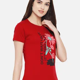 Fabflee Pack Of 3 Graphic Printed Cotton T-shirts image 3