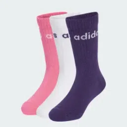 Linear Kids Crew 3 Pairs Per Pack Socks-image-67