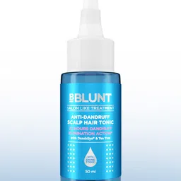 BBLUNT Salon Like Treatment Anti-Dandruff Scalp Hair Tonic with Dandrylis & Tea Tree-50 ml image 5