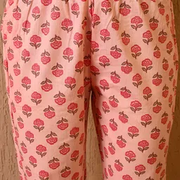 KEOSA Women Floral Printed Thread Work Pure Cotton Kurta with Trousers & With Dupatta image 4