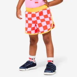 domyos Kids Adjustable 500 Shorts _PIPE_ 24M - 6Y _PIPE_ Begonia Pink & Curry Yellow-picture-24