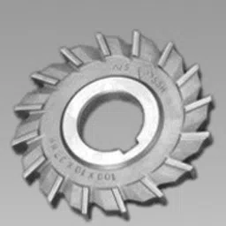 Indian Tools HSS Side & Face Cutter Straight Teeth Type B (Cutter Dia 63 mm, Cutter Width 16 mm) image 1