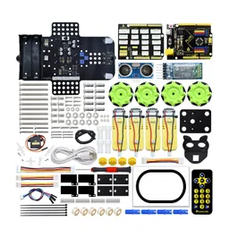 Keyestudio 4WD Mecanum Robot Car For Arduino STEM Smart DIY Robot Car Kit image 4