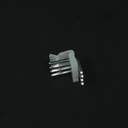 3.96-AWP-3.96mm 4 pin Wafer Male Connector Through Hole Right Angle (Molex Compatible) image 2