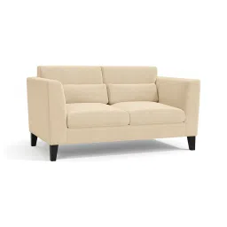 urban ladder create Lewis 2 Seater Fabric Sofa in Birch Beige Colour image 2
