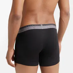 Jockey Men Black Solid Trunks US60-0105 image 5