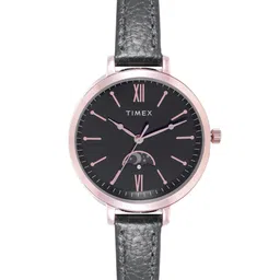 Timex Women Leather Straps Analogue Watch TWEL20100-image-66