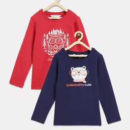 Campana Girls Typography 2 Printed Applique T-shirt-picture-9