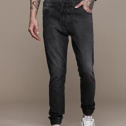 WROGN Men Jogger Light Fade Stretchable Jeans-picture-21
