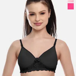 FIMS Women Pack Of 3 Lightly Padded Everyday Bra-image-20