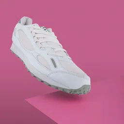 Sparx Men White Mesh High-Top Running Shoes-image-84