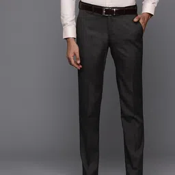 Raymond Men Slim Fit Trousers-picture-15